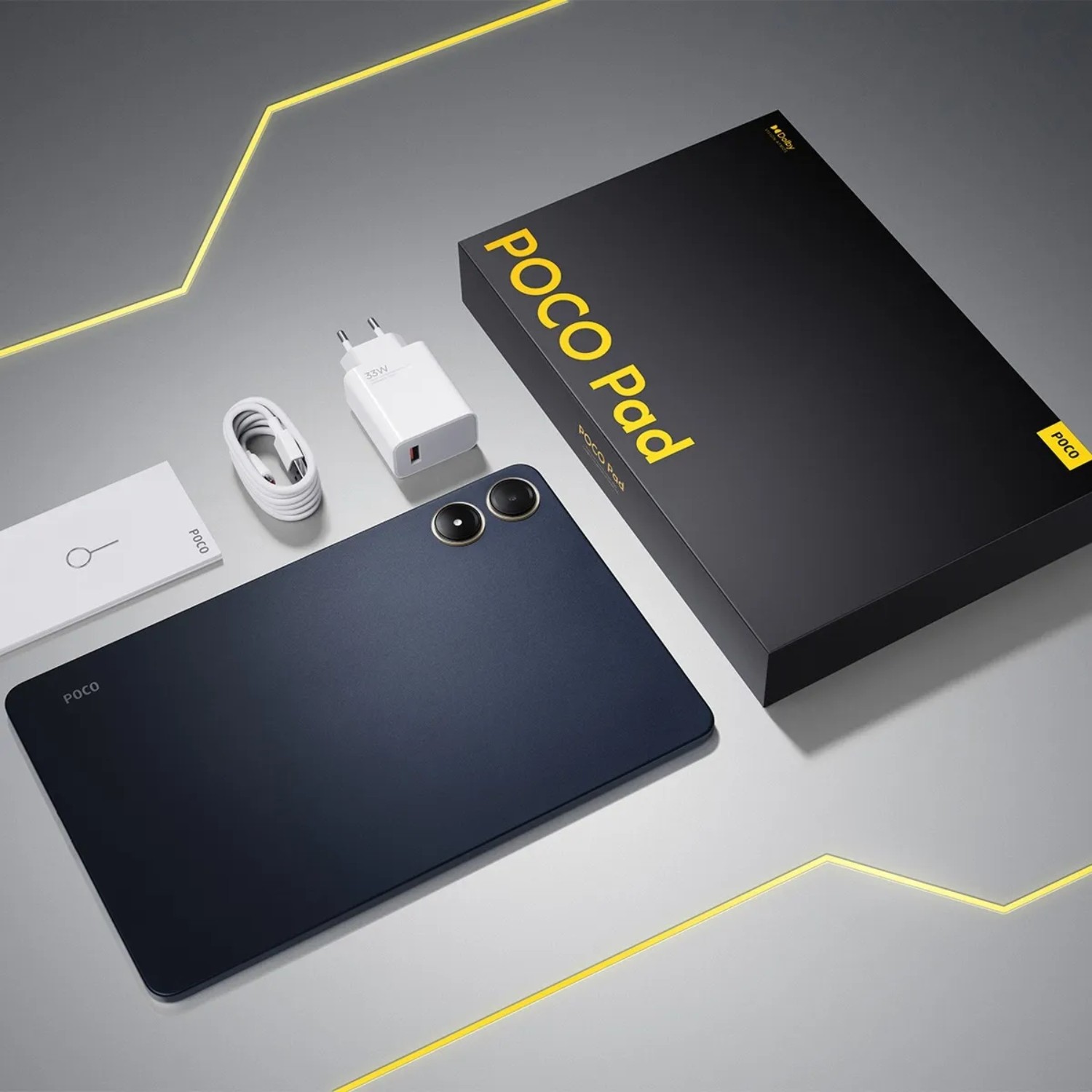 Tablet POCO PAD 12.7" IPS WQHD+ Snapdragon 7s Gen2 - 8GB RAM 256GB - Gris image number null