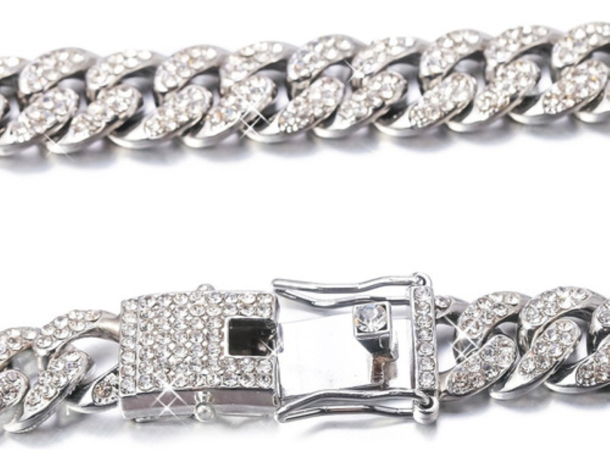 "Reloj De Pulsera De Lujo Con Diamantes Y Brazalete, Unisex Azul Plata " image number null