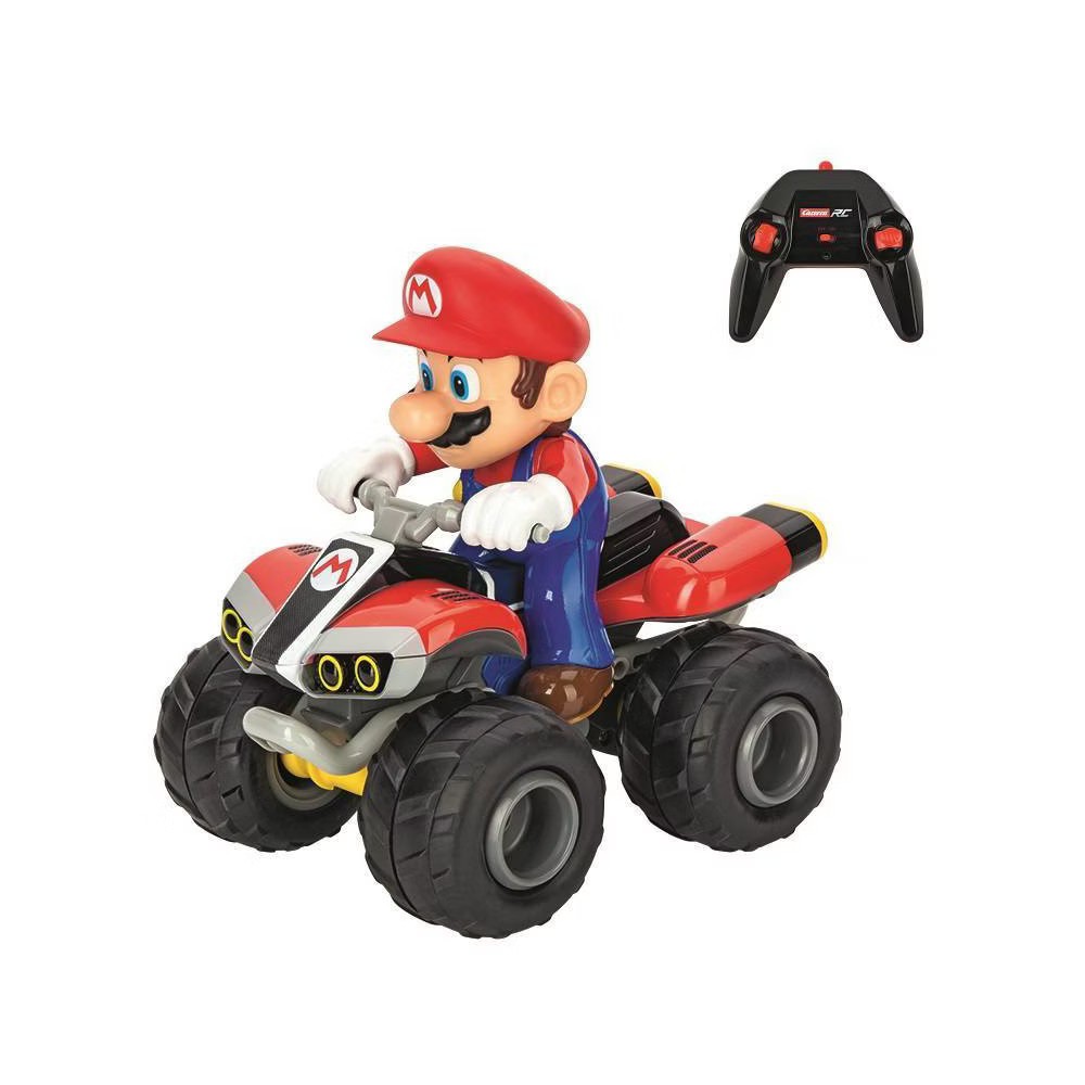 Veh&iacute;culo Carrera RC Nintendo Mario Kart 2.4 GHz Control Remoto Mario Quad Original Regalo image number null