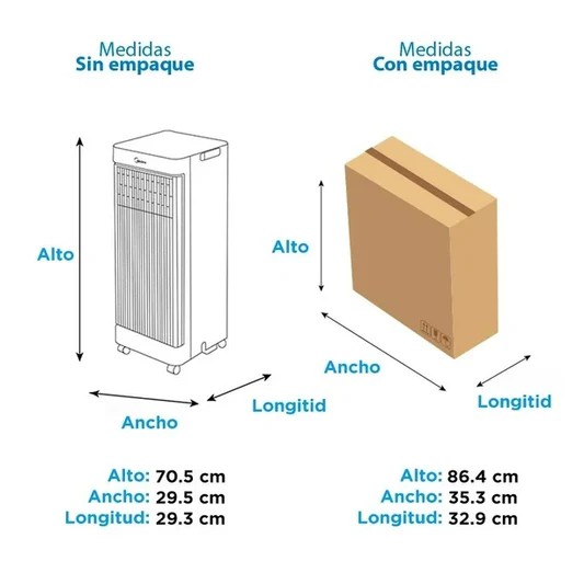 Aire Acondicionado Port&aacute;til (1 ton, 110V, Solo Fr&iacute;o) image number null