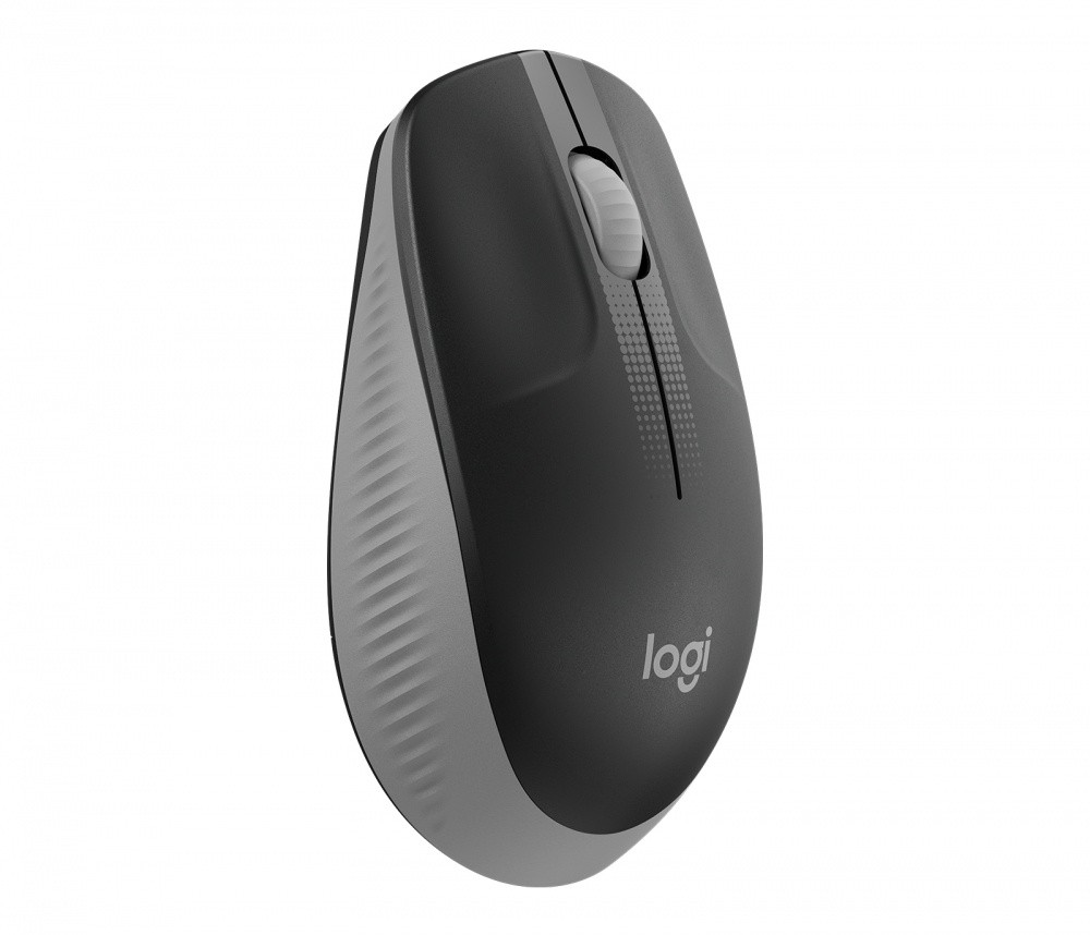 Mouse Logitech &Oacute;ptico Logitech M190, RF Inal&aacute;mbrico, 1000DPI, Gris image number null