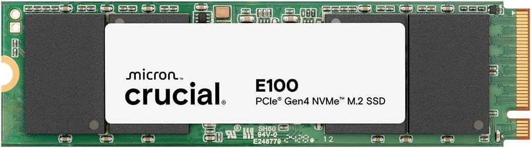 Crucial E100 480gb Nvme Pcie 4.0 M.2 2280 CT480E100SSD8 image number null