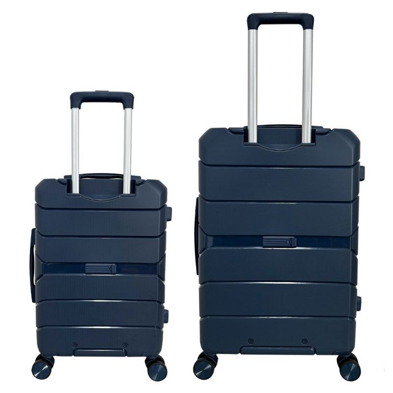 Set de Maletas Gibraltar 20" y 24" Peak Tour Candado Combinaci&oacute;n Azul image number null