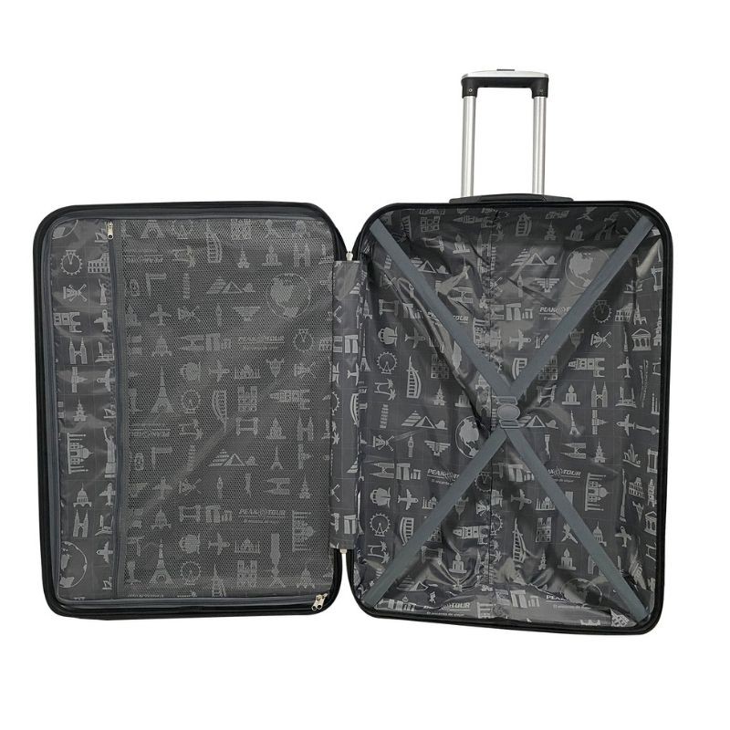 Set de Maletas Avellaneda 19", 25" y 29" Peak Tour Azul image number null