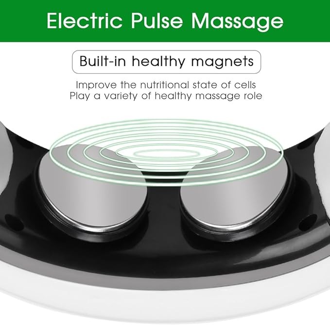Masajeador El&eacute;ctrico De Pulso Para El Cuello, Masajeador Cervical Inteligente Multifunci&oacute;n Para Relajar El Cuello, Los Hombros Y La Espalda, Masajeador Muscular De 16 Grados De Fuerza Para Relajar. image number null