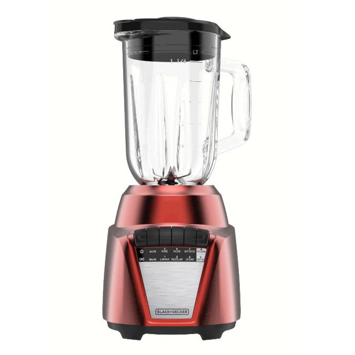 Licuadora Black & Decker BL0876-2RDLA Vaso Vidrio 700W / 8 Vel Roja SYP-Y4 image number null