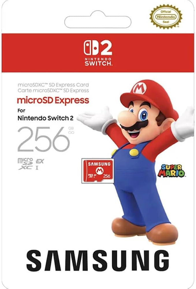 Samsung microSD Express Card 256GB for Nintendo Switch 2 image number null