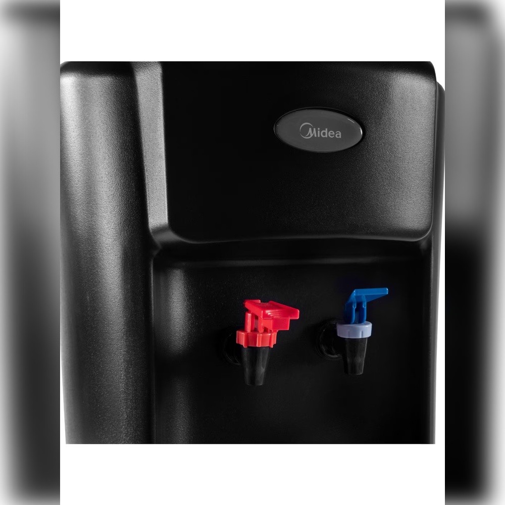 DISPENSADOR DE AGUA MIDEA MWD1N0B 2 LLAVES SIN GABINETE NEGRO image number null
