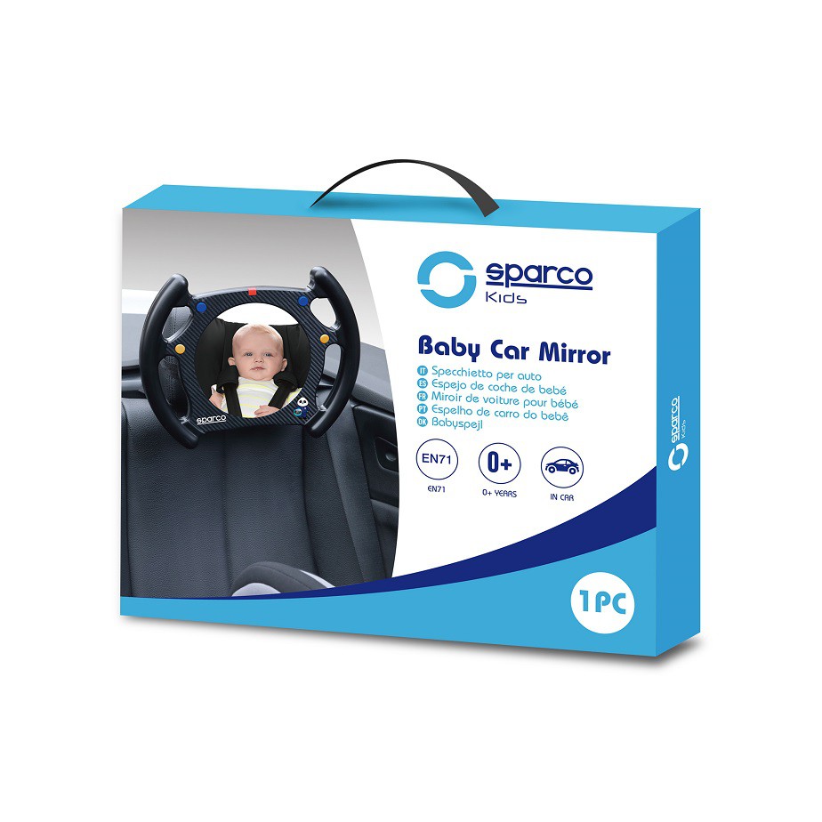 Espejo retrovisor para bebe Spaco image number null