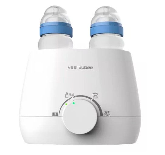 2 En 1 Calienta Biberones Esterilizador De Biberones Blanco image number null