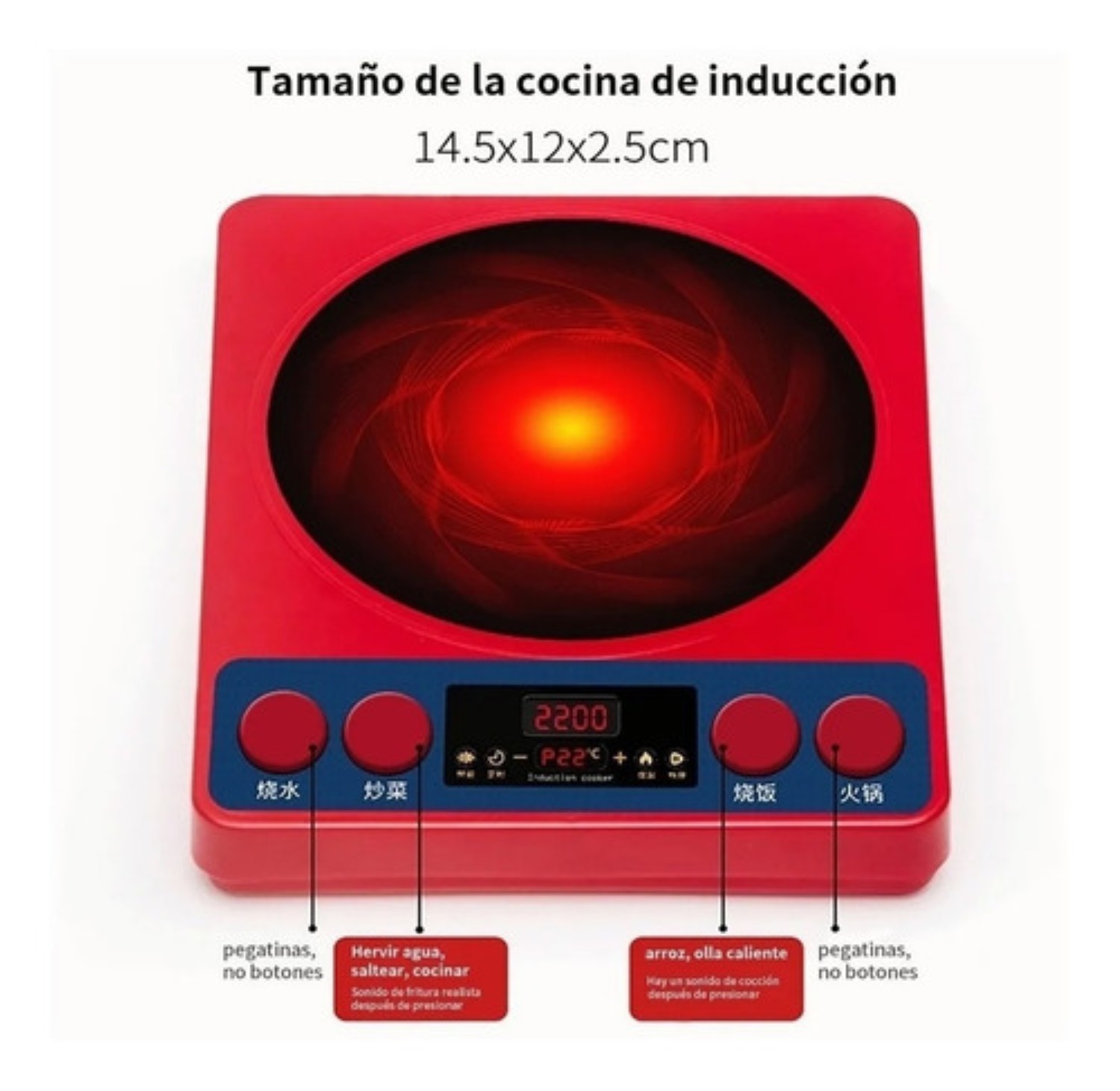 Juguetes De Cocina Para Ninos Utensilios Cocina Comida 61 Pz Rojo image number null