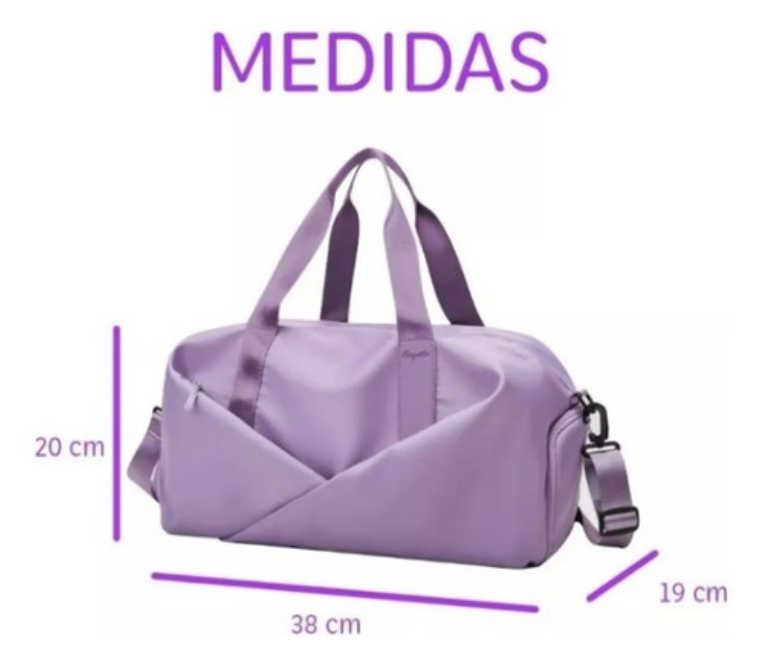 Maleta Deportiva Mochila Gimnasio Bolsa Gym Ejercicio Bolso Negro image number null