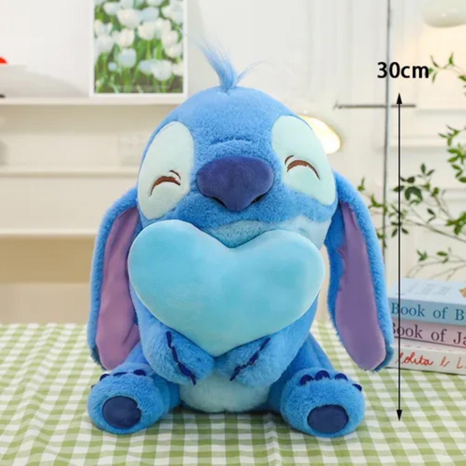 Stitch Peluche Juguetes Corazon Azul image number null