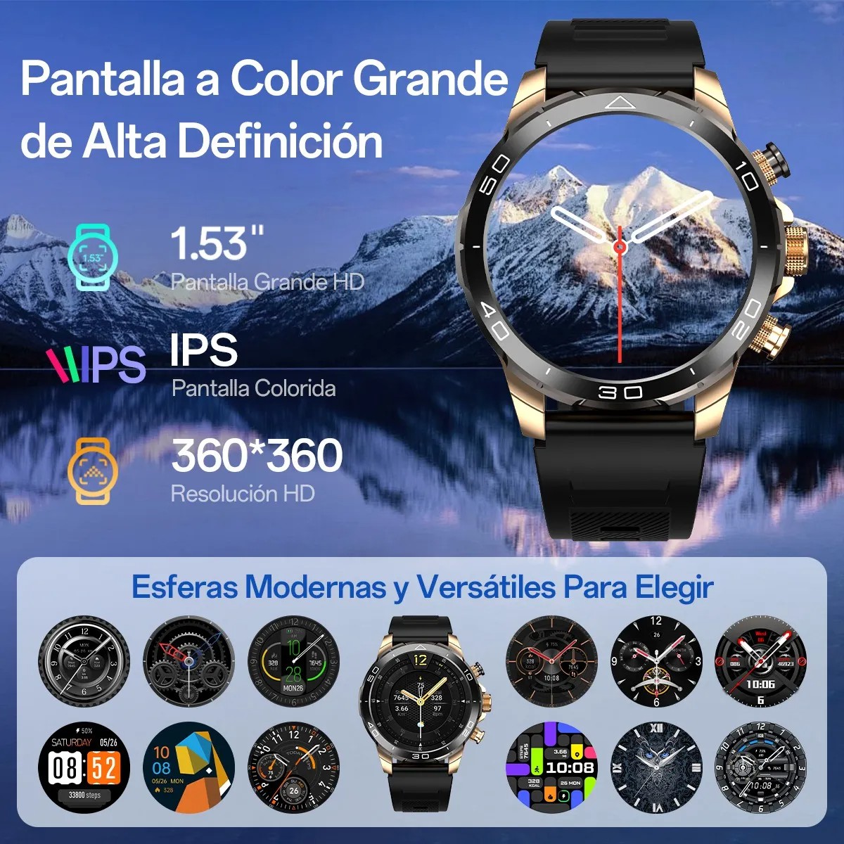 Reloj Inteligente Aolon Luxor image number null