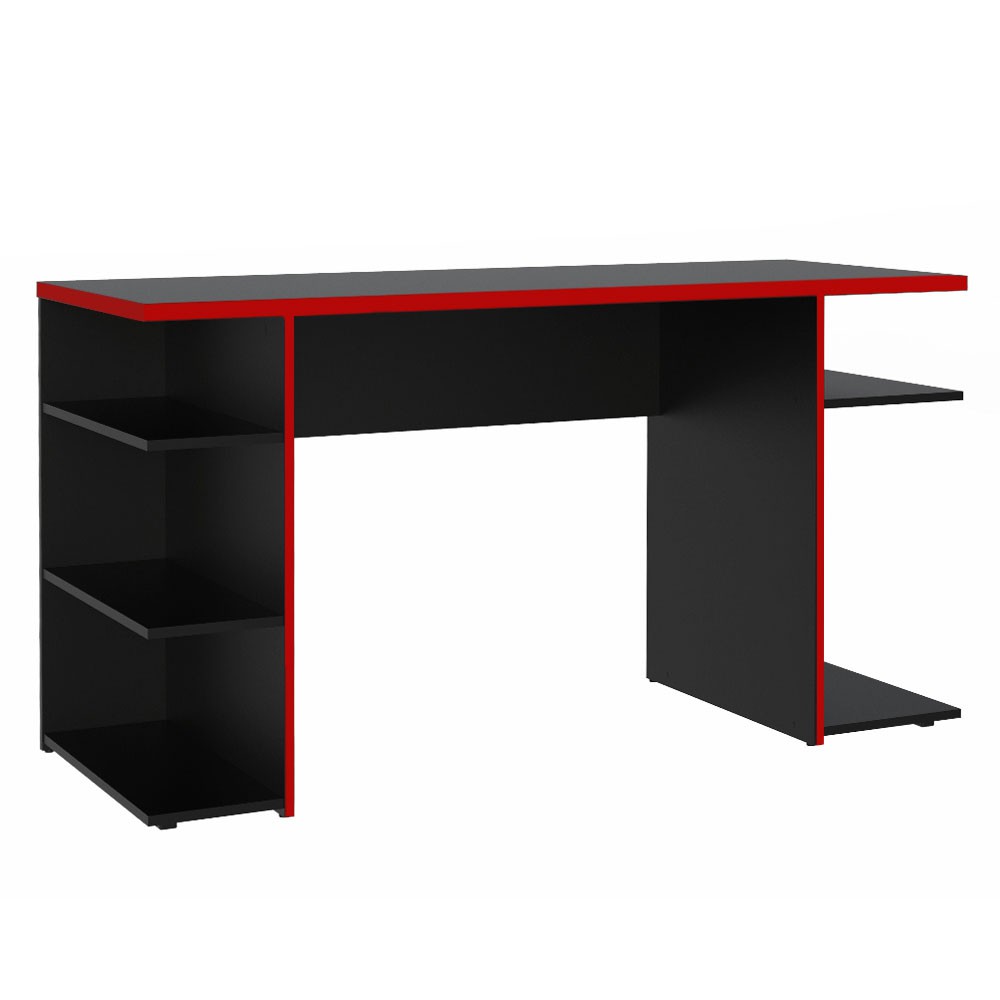 Madesa Escritorio Gamer Para Computador Negro/Rojo 1 image number null