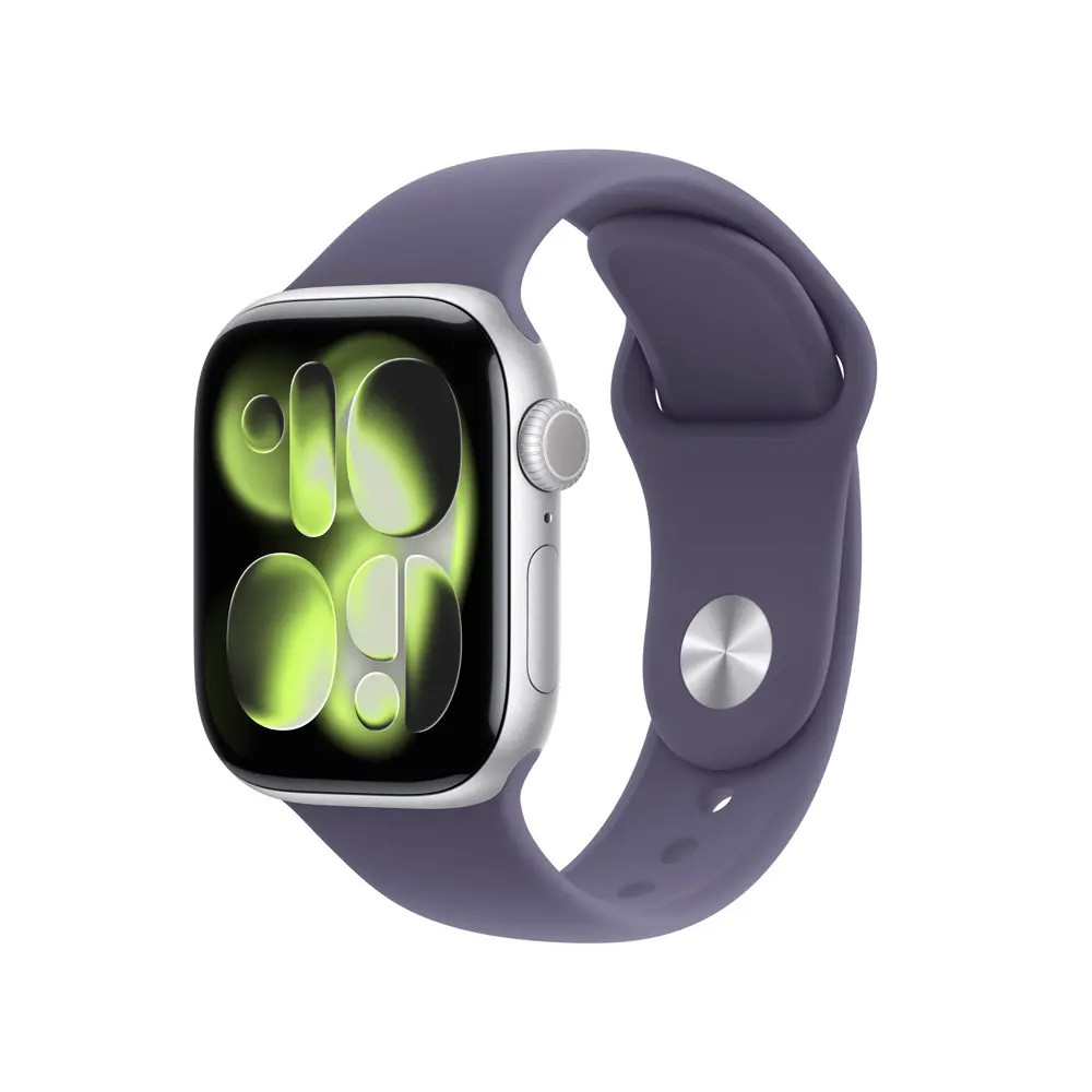 Apple Watch S11 GPS 42mm Plata Correa Morado Niebla S M image number null
