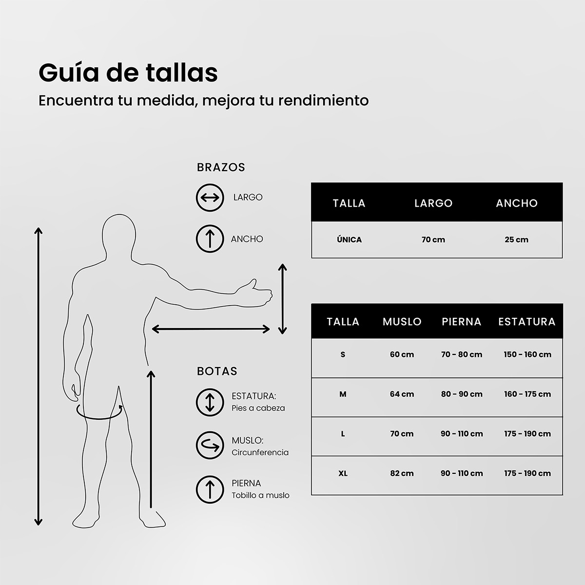 Kit Botas y Brazos De Presoterapia PRO 3 - RHINO PERFORMANCE image number null