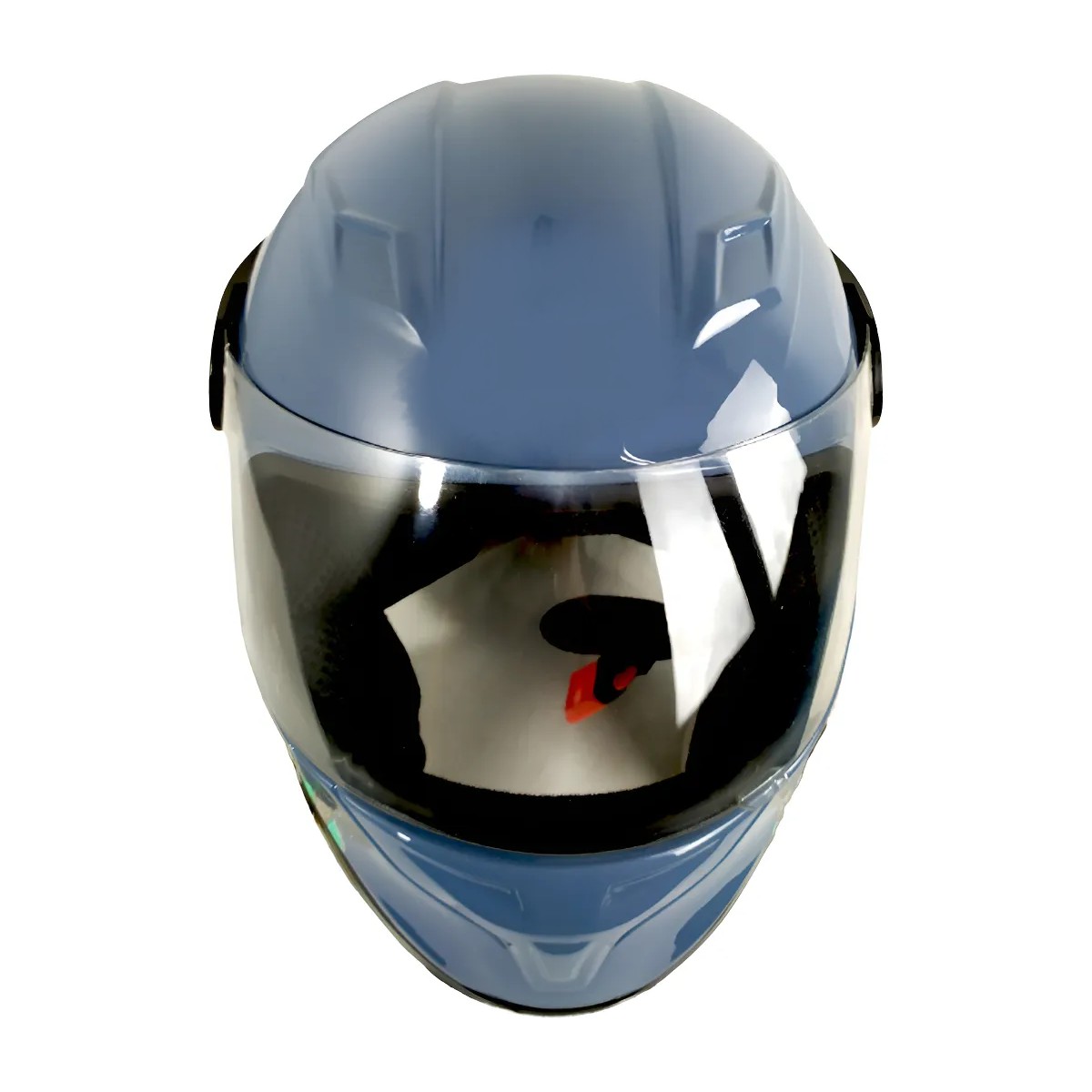 Casco Negro Infantil C Luz Ciborg Brillante Robot Back Negro 1 Brilloso Unitalla image number null