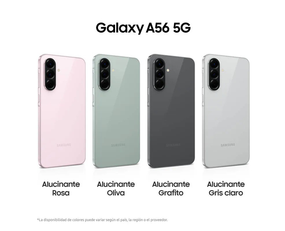 Samsung A56 5G 128Gb 8Ram Color Gris Libre image number null