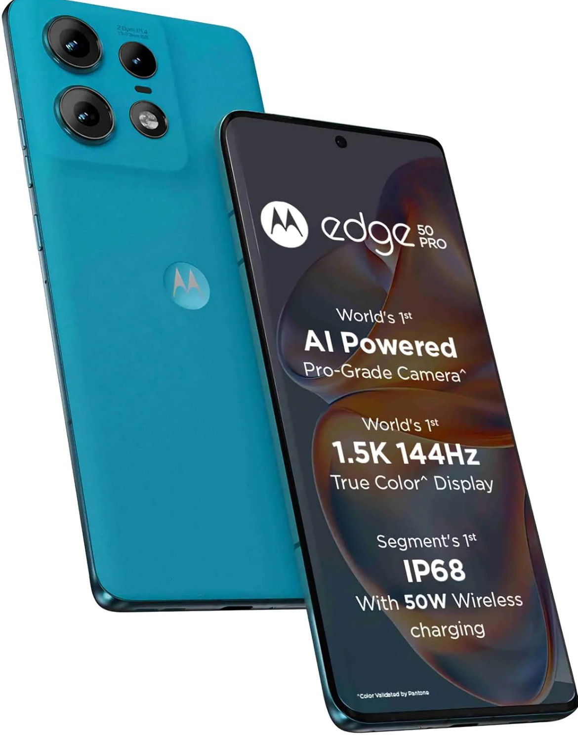 Motorola Edge 50 PRO 5G 512GB 12RAM Color Azul Nuevo Libre image number null