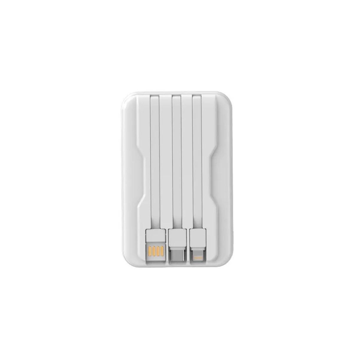 Power Bank Pila Bater&iacute;a Carga Inal&aacute;mbrica 10000 Para iPhone Blanco image number null
