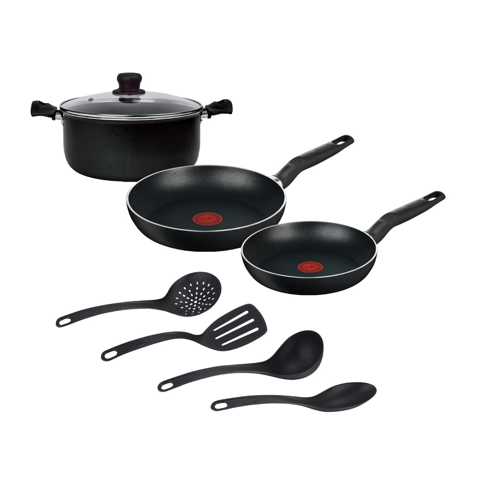 Bater&iacute;a de Cocina T-fal Vital 8 Piezas Negra 5821100 image number null