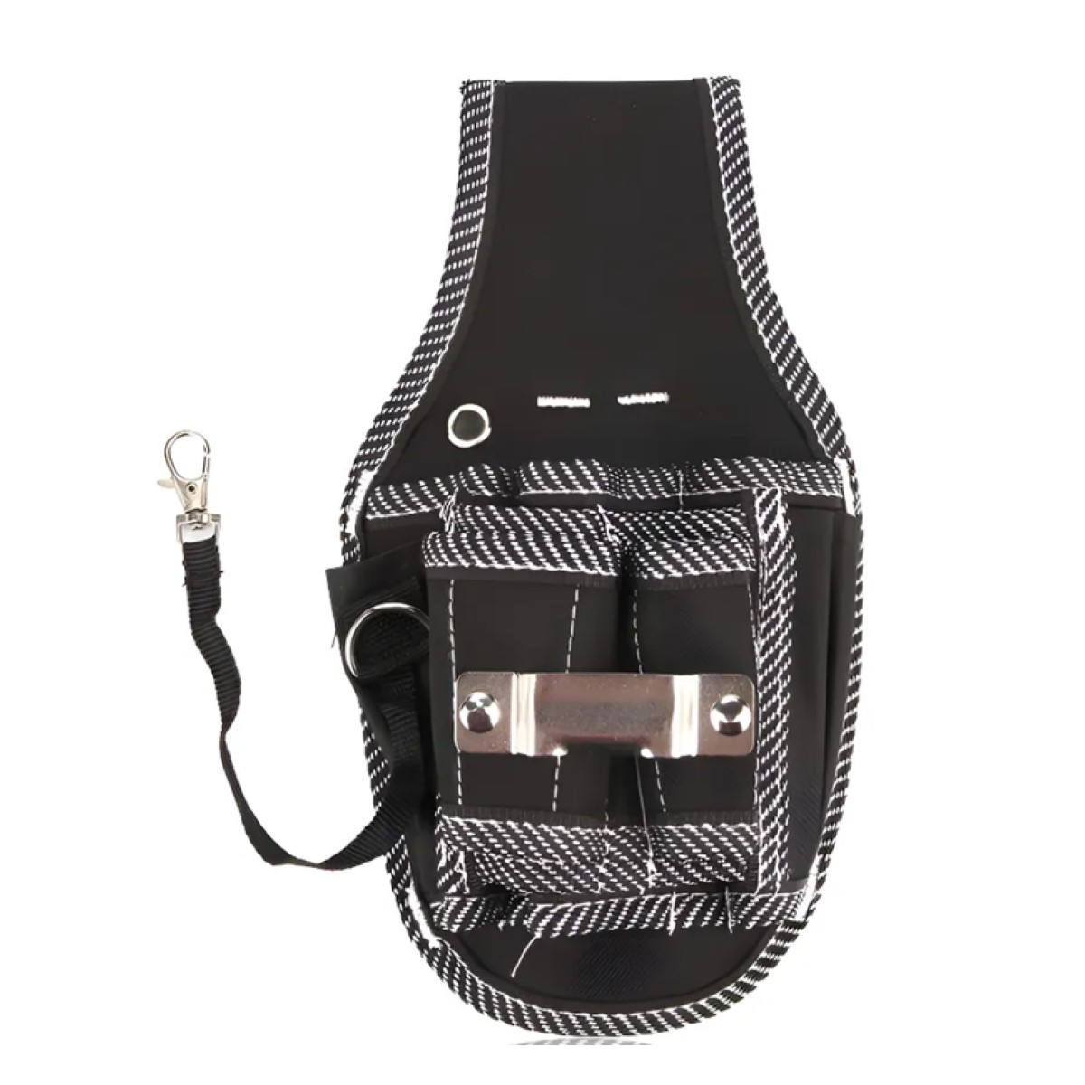 Bolsa Herramientas Ri&ntilde;onera Profesional Con Cintur&oacute;n Negro image number null