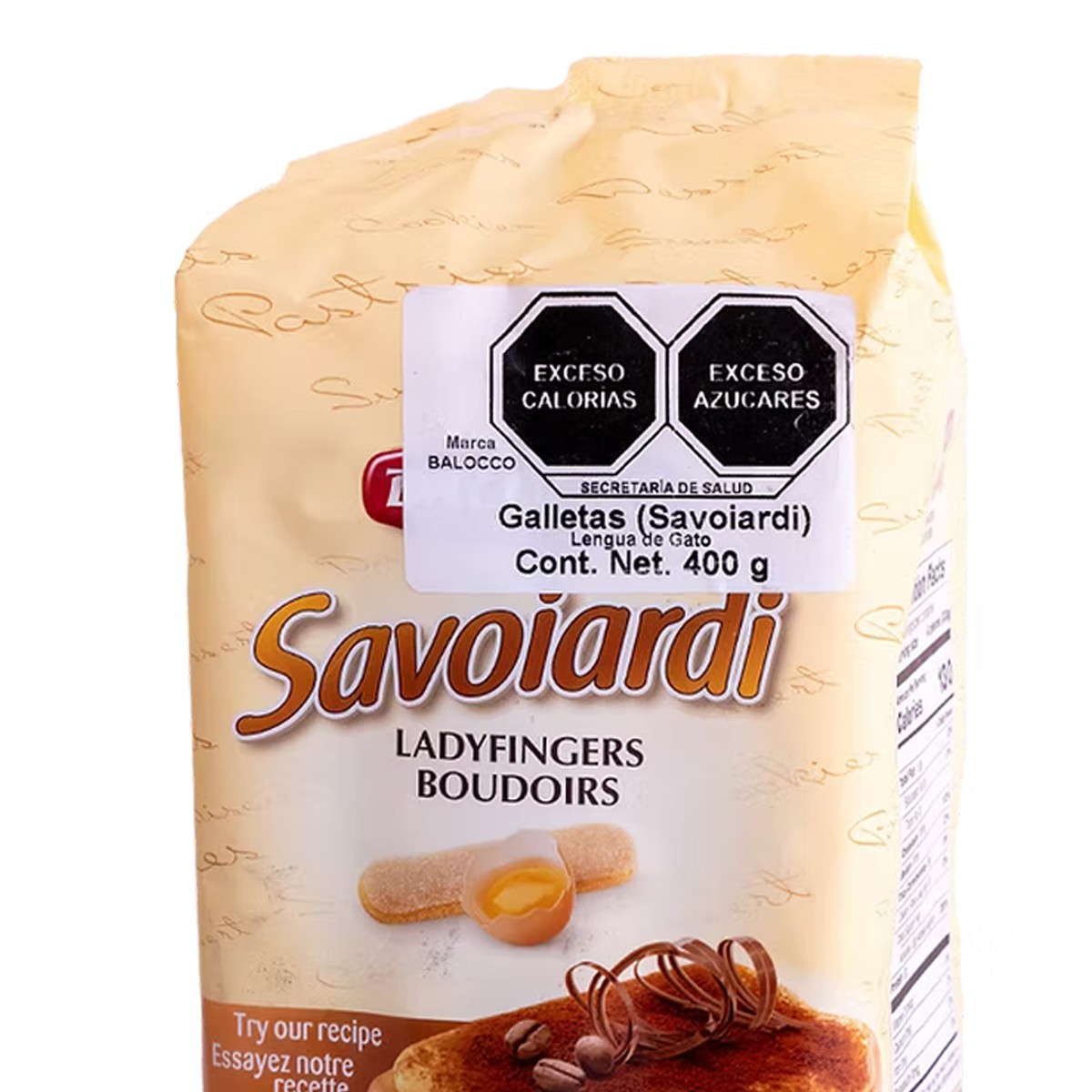Galletas Savoiardi Balocco Lengua De Gato 400 gr image number null