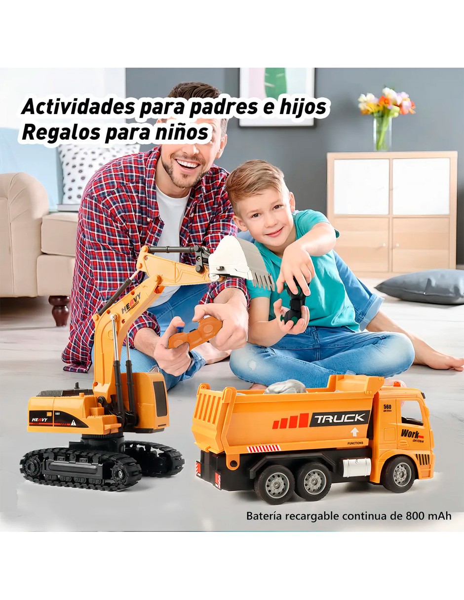 Petukita Box &ndash; Excavadora RC 2-en-1 Potente y Divertida a control Remoto image number null