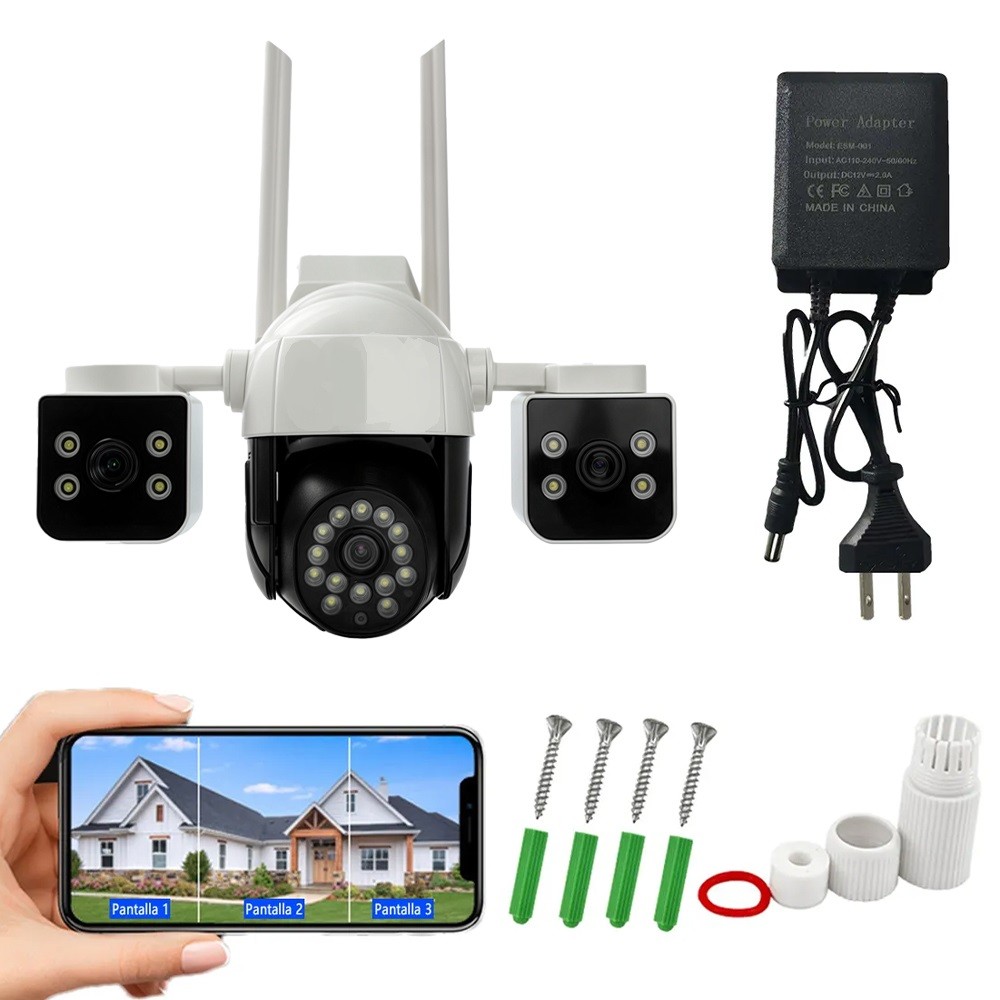 Camara de Seguridad 3 en 1 image number null