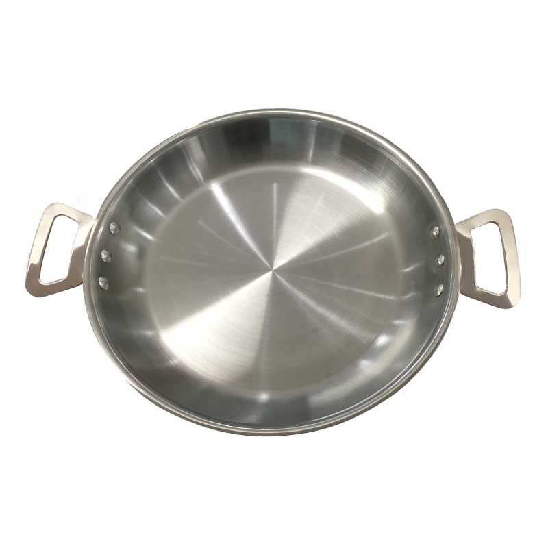 Paellera de Acero Inoxidable M&ouml;ven 26 cm &ndash; Profesional, Resistente y de Alta Durabilidad image number null