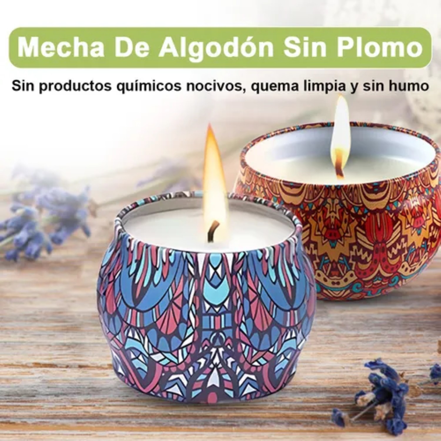 Kit Para Hacer Velas Fabricaci&oacute;n Arom&aacute;ticas Decorativas image number null