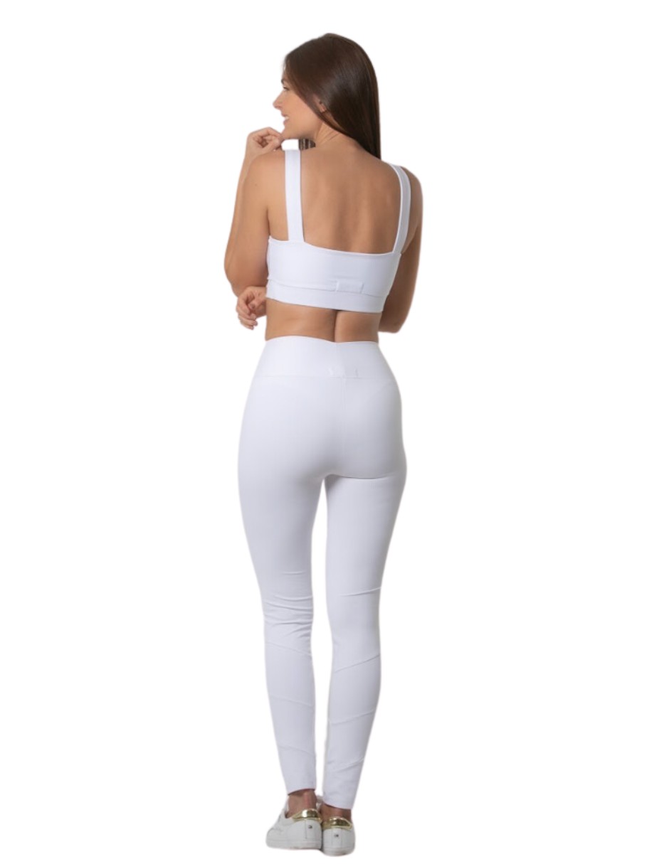 Legguin deportivo Baleev Fit Eco-Friendly para dama blanco image number null