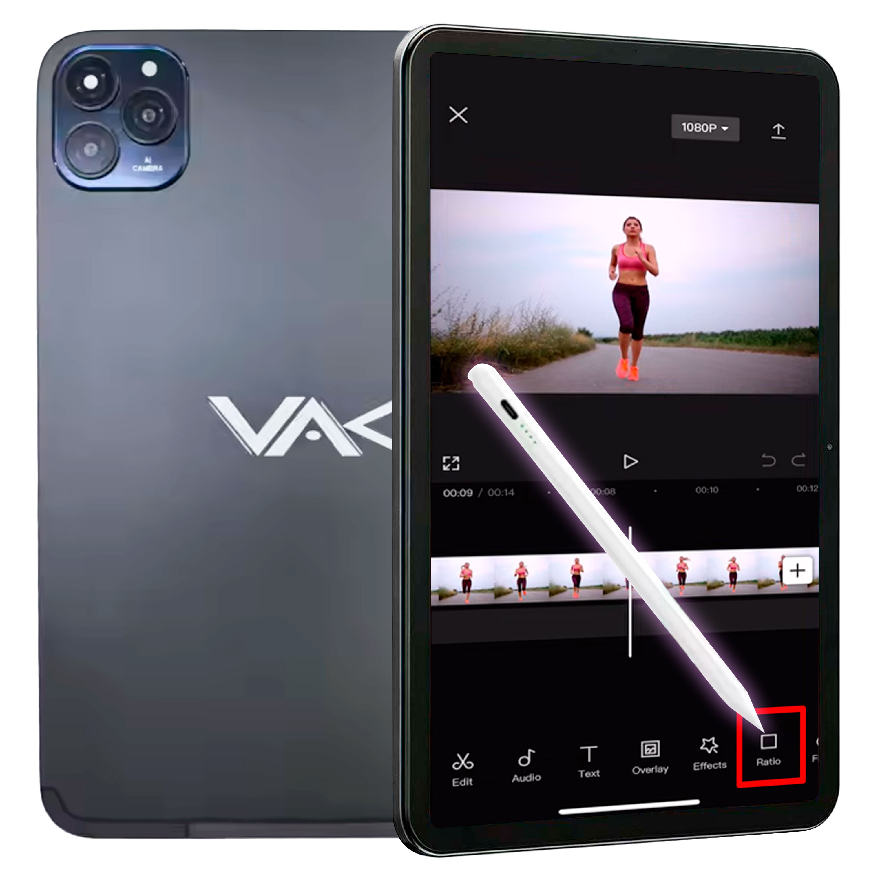 VAK TABLET 98X 10" OCTACORE 12+512 LAPIZ ANDROID CAMARA WIFI image number null