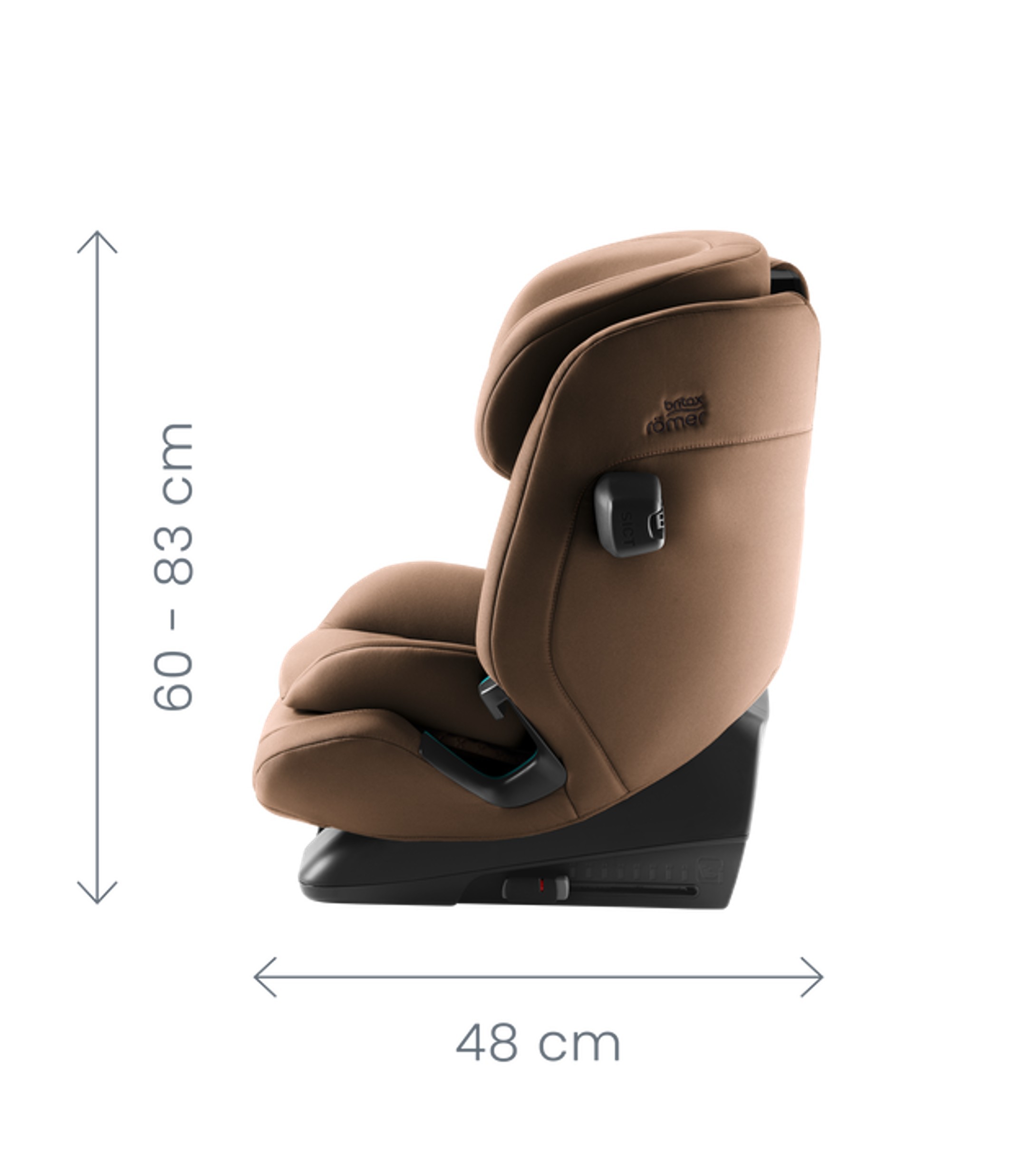 Britax Linea Europea Advansafix Pro Deep Grey 1.3 - 12 A&ntilde;os image number null