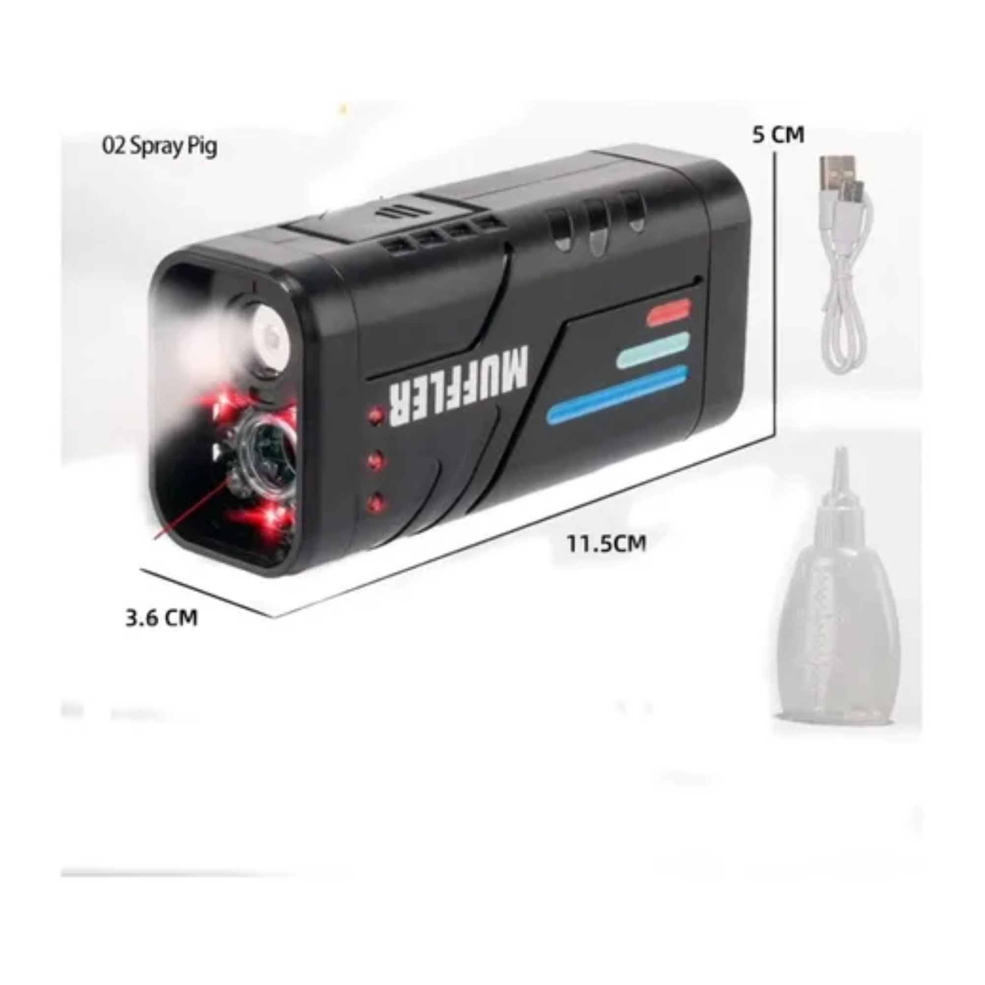Pistola de Juguete El&eacute;ctrica Lanzador de Orbs de Hidrogel con Trazadora Humo Diferentes Dise&ntilde;os Azul y Rojo image number null