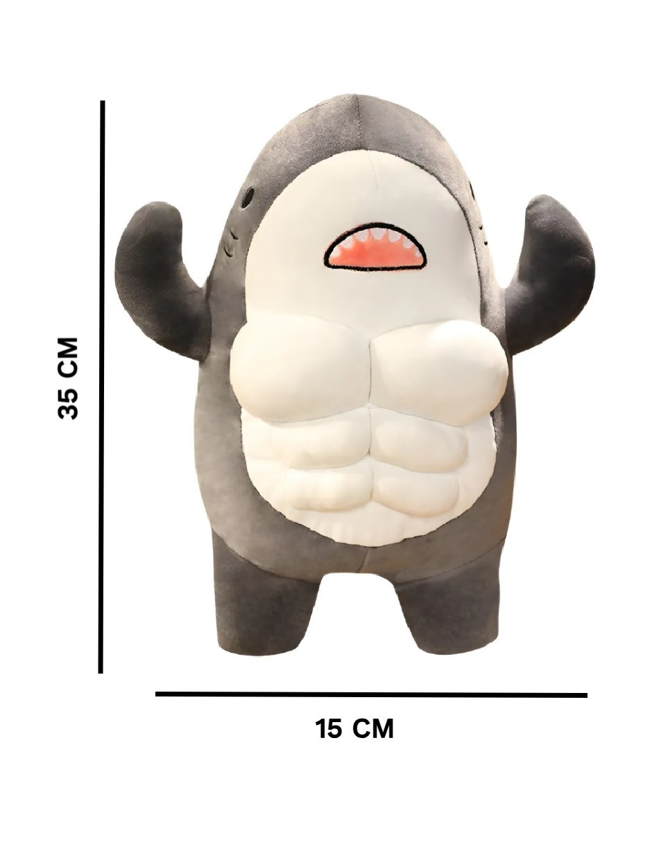 Musculoso Tibur&oacute;n De Peluche image number null
