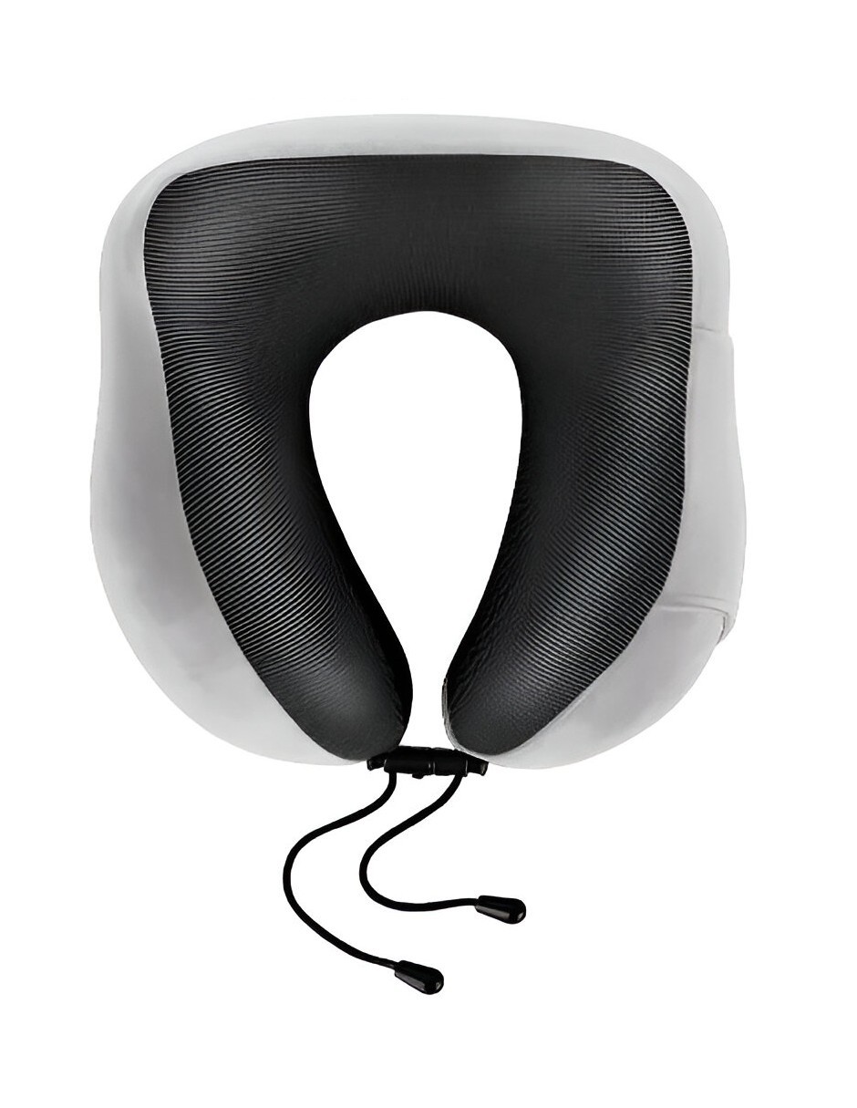 Almohadas De Viaje Para Cuello 100% Espuma Viscoel&aacute;stica GRIS image number null
