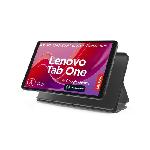 Tablet Lenovo Idea Tab One 8.7&rdquo; 128GB 4GB RAM MediaTek Helio G85 Android, C&aacute;mara Dual, Wi-Fi/Bluetooth, con Funda image number null