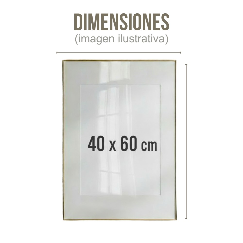 Cuadro Decorativo Geom&eacute;trico 40x60cm Vibraci&oacute;n Org&aacute;nica Impreso image number null
