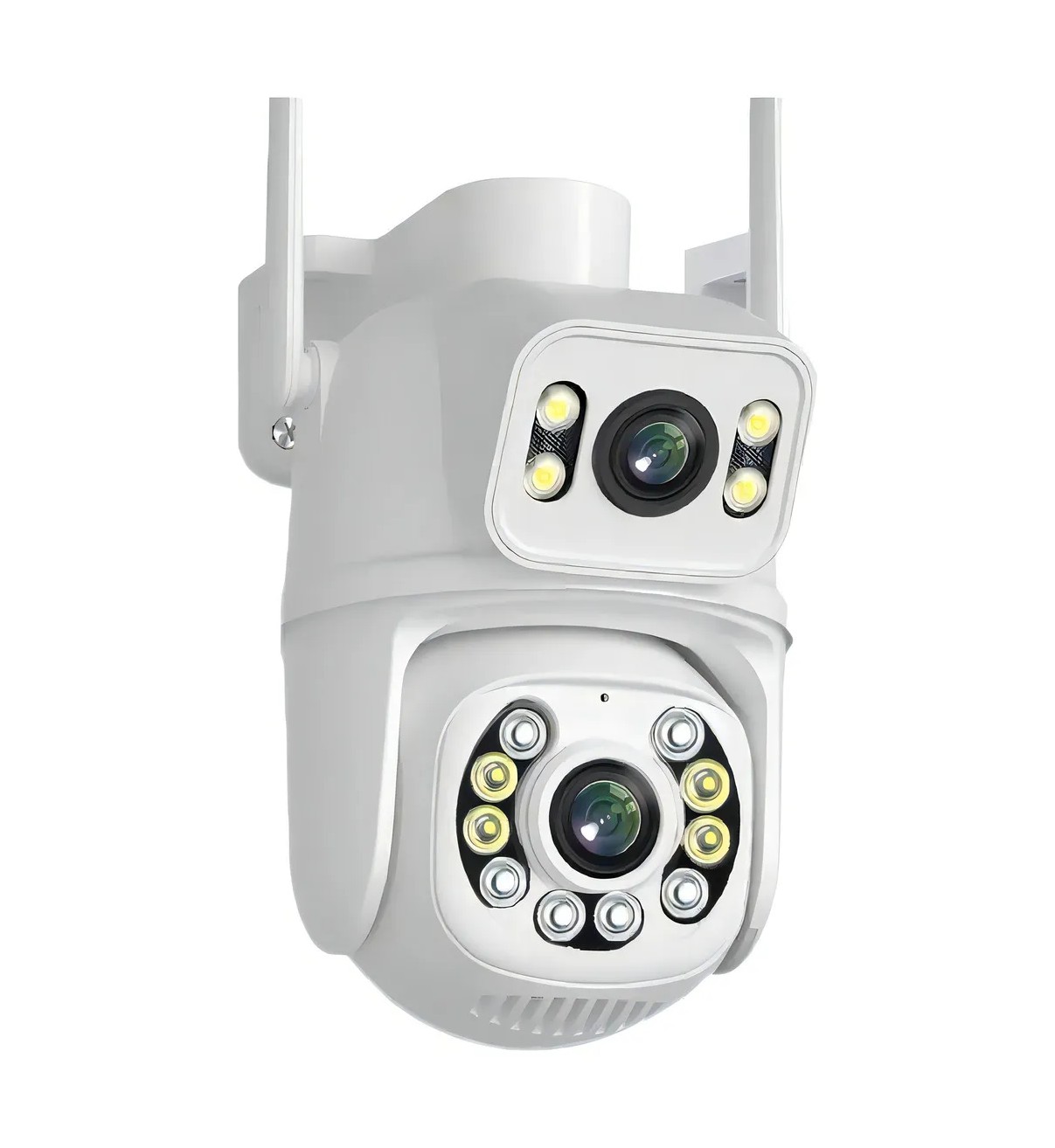 C&aacute;mara Seguridad Malubero Doble Lente 4K 8MP, Visi&oacute;n Nocturna Color, Impermeable IP66, Seguimiento Autom&aacute;tico image number null
