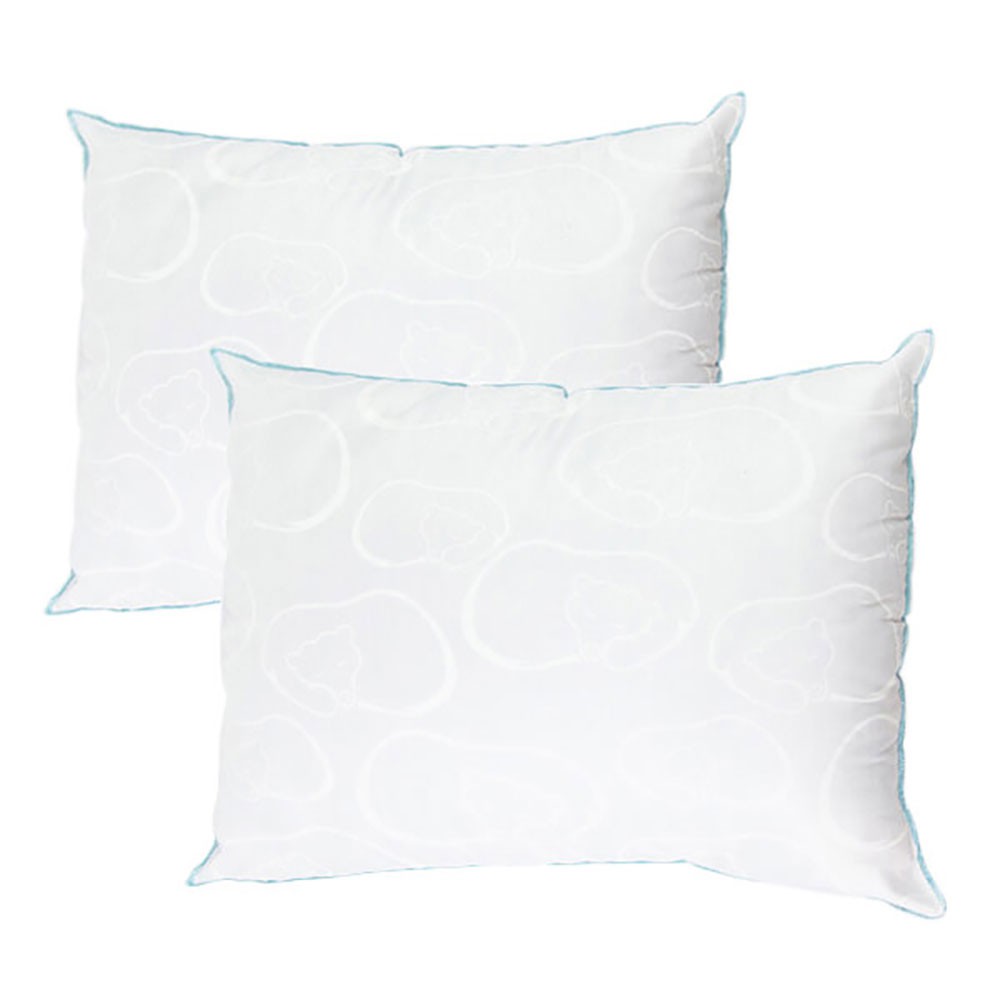 Protector Individual Spring Air Ultra Blanco +S&aacute;banas Basic + Almohada Osos image number null