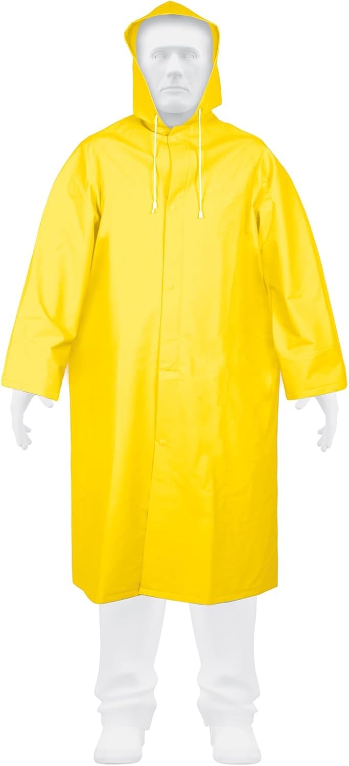 Gabardina impermeable doble capa, talla G, Truper clave IMPER-L image number null
