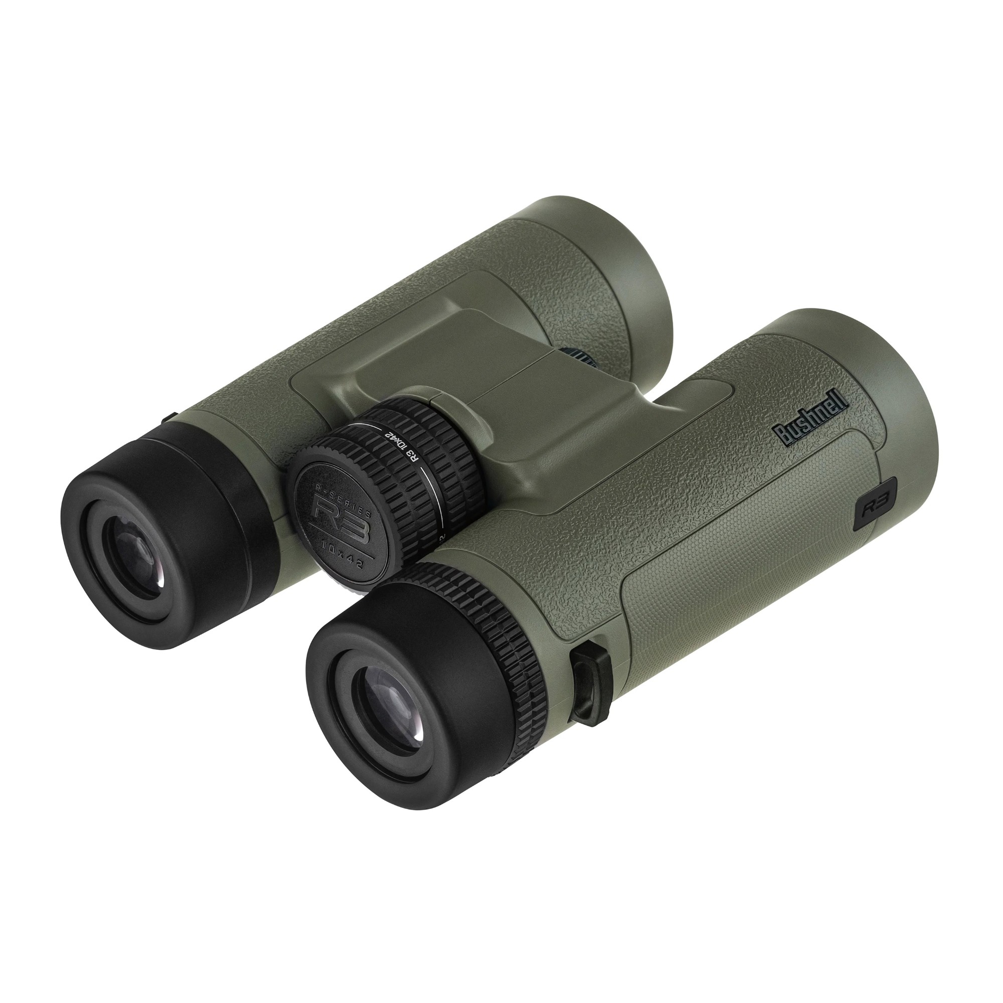 Binoculares Bushnell R3 10x42 HD Ranger Green &ndash; Prismas Bak4, &Oacute;ptica Multicapa, Impermeables IPX7 image number null