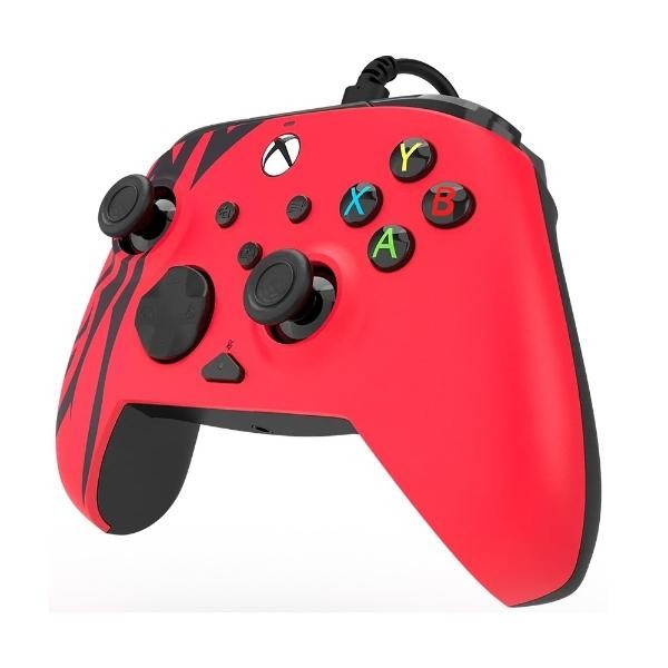PDP Control Alambrico Rematch Spirit Red Rojo Xbox Series X - Game Center image number null