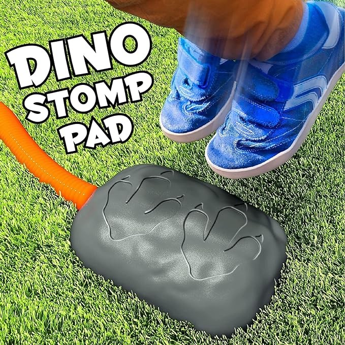 LAWAN - Dinosaur Blaster/Lanzacohetes para ni&ntilde;os - Lanza hasta 100 pies Regalo de cumplea&ntilde;os para ni&ntilde;os y ni&ntilde;as 3 4 5 6 7 a&ntilde;os. image number null