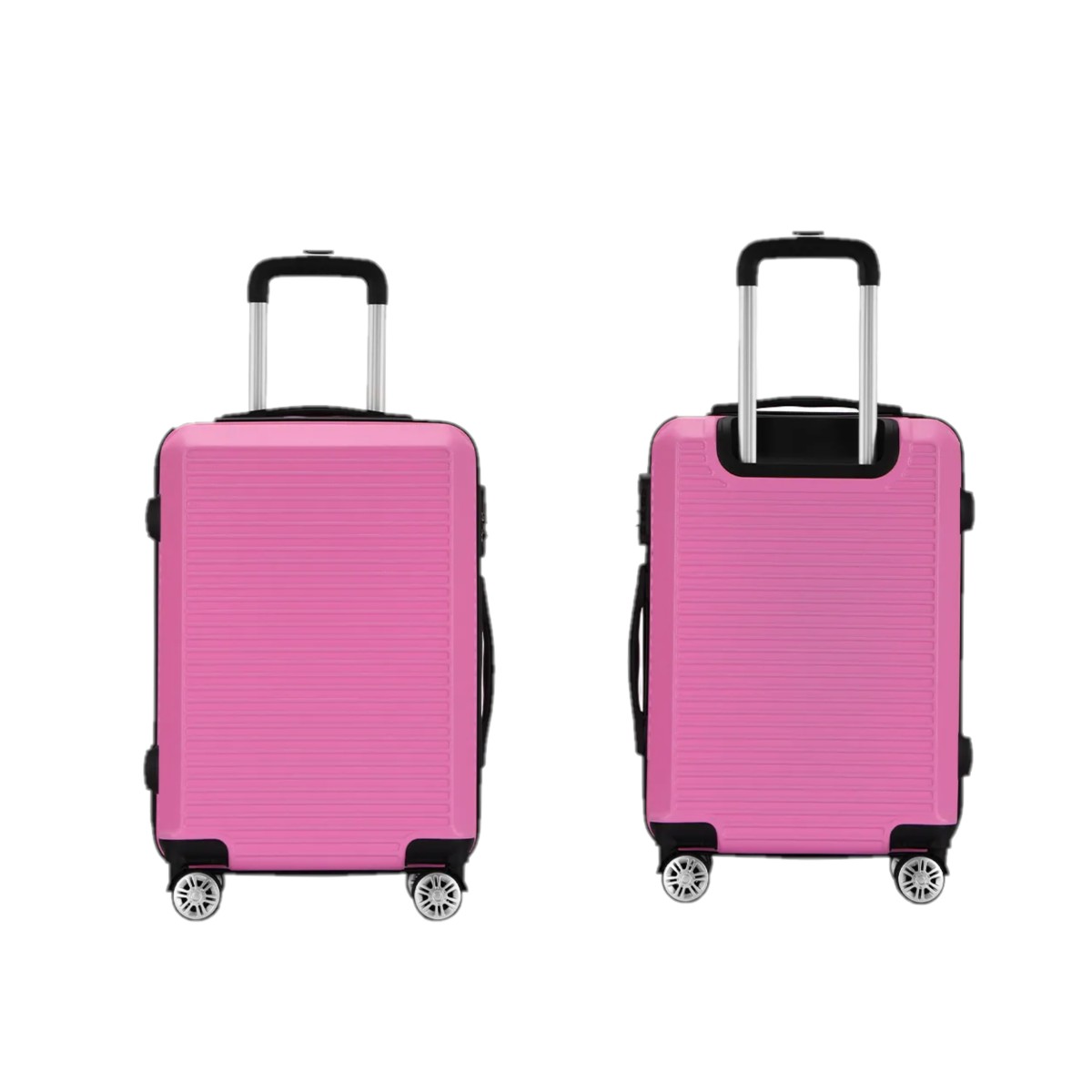 Maleta De Viaje R&iacute;gida De Mano Cabina Modelo Esencia Rosa intenso 20 Pulgadas 10 Kg image number null