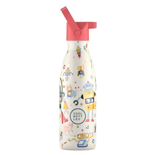 Cool Bottles Botella Termo Infantil Messy Robots 350ml image number null