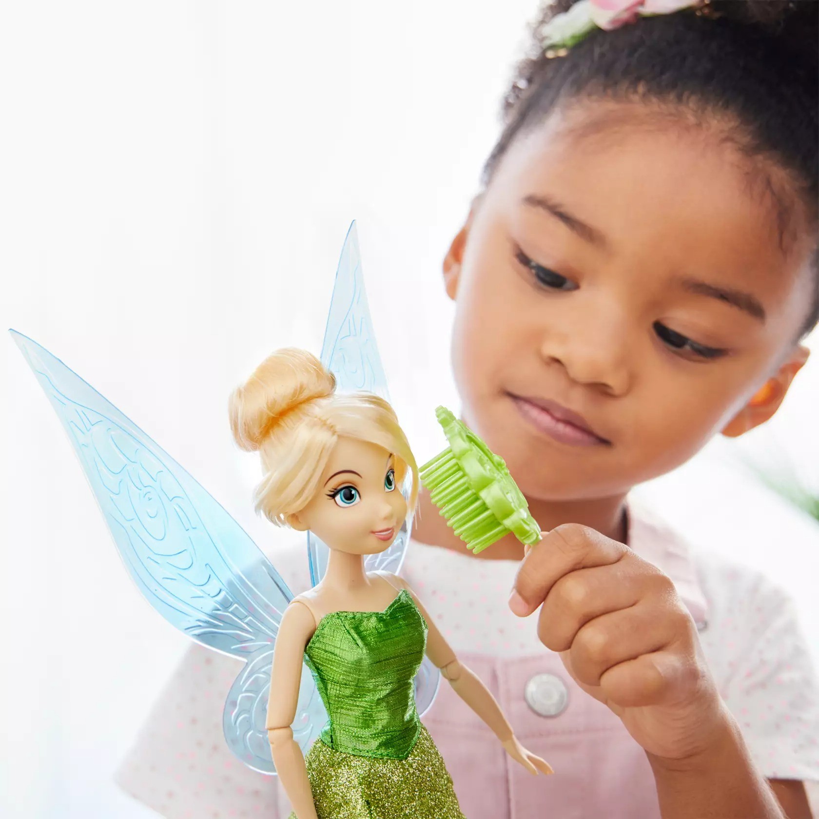 Princesas Mu&ntilde;eca Cl&aacute;sica Oficial Tinker Bell 29cm Regalo Juguete image number null