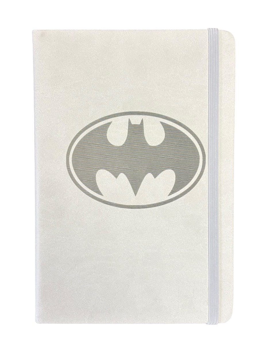 Libreta estilo franc&eacute;s color blanco, hojas rayadas,Batman image number null